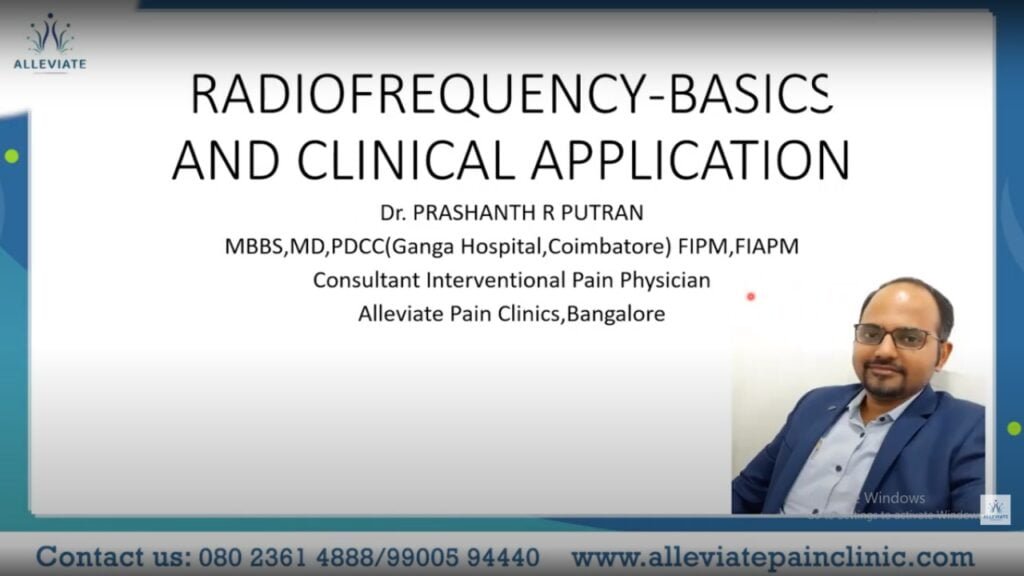 Clinical Applications of Radio Frequency for Pain Management