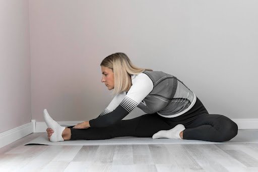 Knee-to-Chest Stretch Exercise