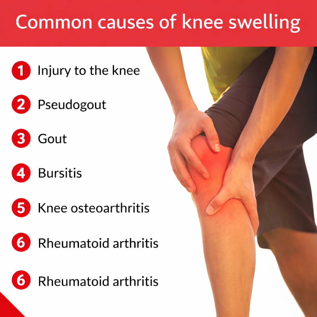 Causes of Knee Swelling